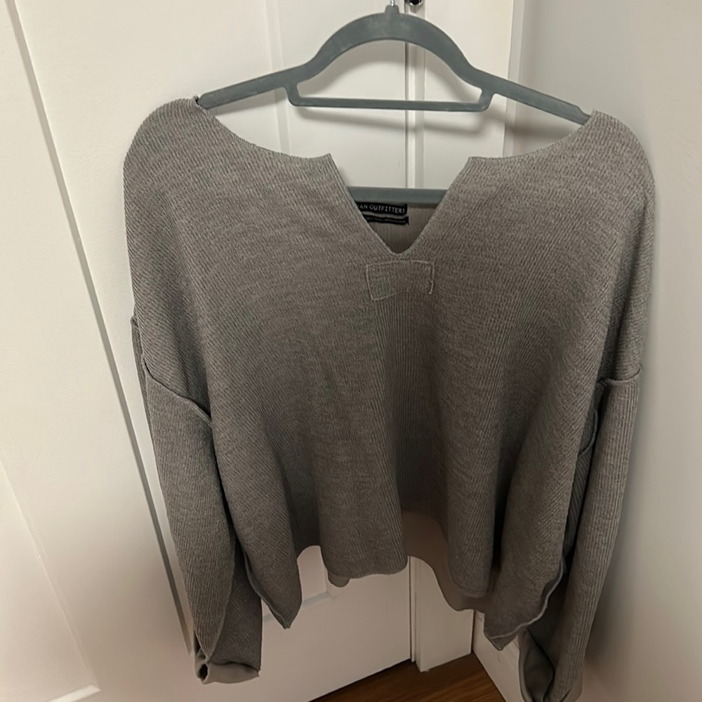 Urban Outfitters Jax Inside Out Notch Neck Top
